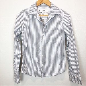 Frank & Eileen Barry Striped Cotton Shirt